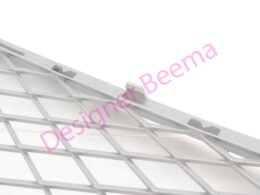 (51117163957) M-Trim Centre Grille Matt Alu - Open