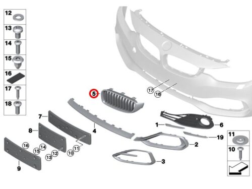 Kidney Grille - Set 51137294814KT