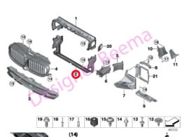 Alternative view of Air Duct Radiator - Bottom