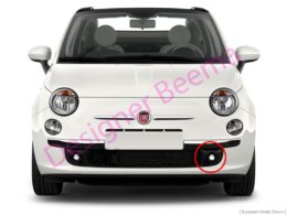 (842650151) Front Bumper Grille Outer Section - Left