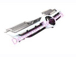 (Euro 841441621) Front Bumper Upper Centre Grille - Primed