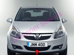 (OP0342120) Front Bumper Lower Centre Grille
