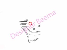 (51117134098) Front Bumper Insert - Right