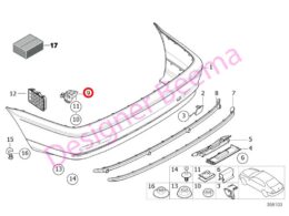 Alternative view of Fender Support - Right