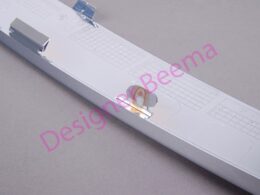 (51118047727) Bumper Grille Moulding Chrome - Left