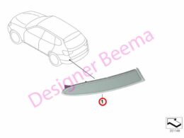 (63147217315) Rear Bumper Reflector - Left