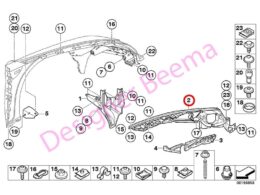 (51657157989) Module Mount - Upper Left