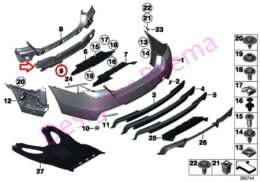 Alternative view of Rear Bumper Adapter