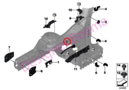 (41007374527) Deformation Element Bracket - Front Left