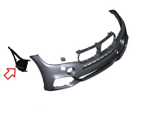 Genuine BMW Bumper Support - Right 51118056306