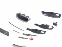 (51137260497) Sport Line Kidney Grille - Left