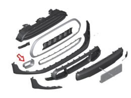 (51117337810) Brake Air Duct Cover - Right