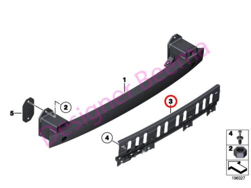 Genuine BMW (51127313231) Rear Adapter