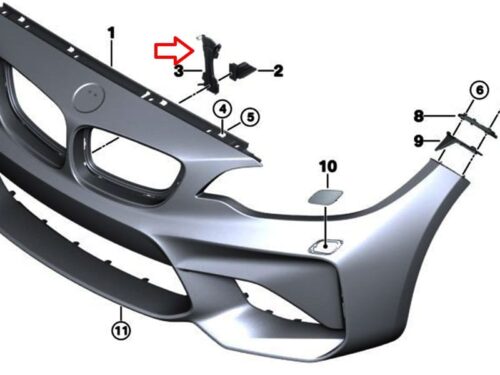 Genuine BMW (51117371554) Mount For Support