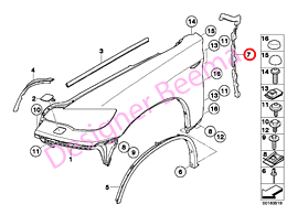 Alternative view of Seal Side Panel - Rear Left