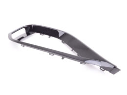 Genuine BMW (51117294840) Front Right Bumper Trim, Gloss Black