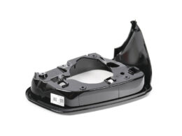 Genuine BMW (51169879143) Exterior Mirror Support Frame,Bright Black , Left