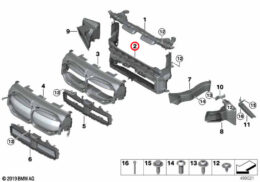 Front Air Duct Frame