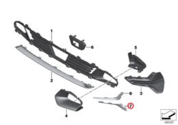 Alternative view of Bumper Moulding Lower Right