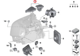 Genuine Bmw (63117489237) Daytime Runner Light Led Module, Left Genuine BMW (63117489237) Daytime Runner Light LED Module, Left