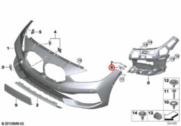 Front Bumper Guide Lower - Left