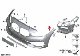Front Bumper Guide -Right Upper