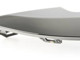 Genuine BMW (51118061120) Side Grille Covering, Black Chrome, Right