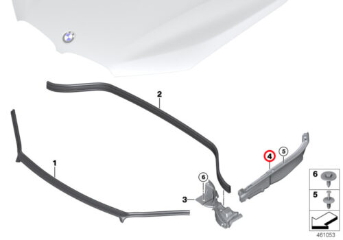 Genuine BMW (51767329399) Side Panel, Upper Left