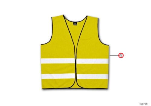 Genuine BMW (51419108443) BMW Warning Vest