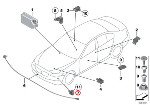 Genuine BMW (65769239984) Sensor