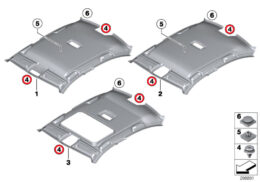 (51437001491) Panel Clip - Pack Of 10