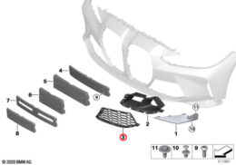 Grill Air Intake - Left