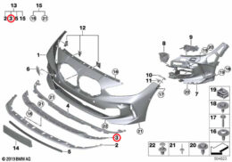Front Bumper Splitter Lower Section – M