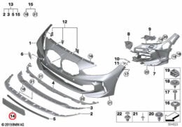 Front Number Plate Support Bracket