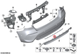 Rear Bumper Trim Strip – Luxury Line