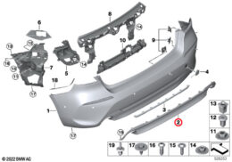 Rear Bumper Diffuser Trim
