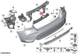 Rear Bumper Smart Opener Sensor Mounting Bracket
