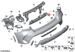 Rear PDC/PMA Sensor Mounting Set