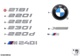 Boot Lid Badge Emblem