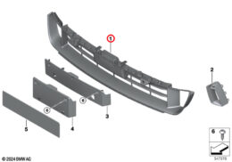 Front Centre Bumper Grille