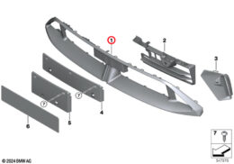 Lower Front Air Inlet Trim