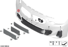 Engine Oil Cooler Cover, Right