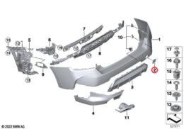 Towing Eye Cover, Primed, Rear