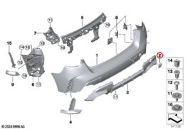 Towing Eye Cover, Rear