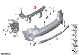 Rear Centre Bumper Guide