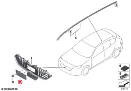 Front Kidney Grille Trim