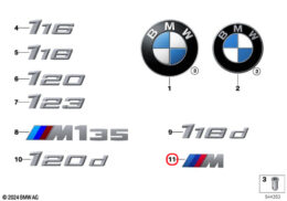 Side Panel Badge Emblem