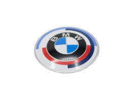 Alternative view of 50 Years M Boot Lid Badge 82mm