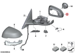 Mirror Supporting Ring, Right