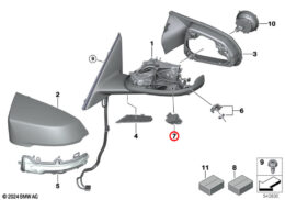 Mirror Light Module, Left